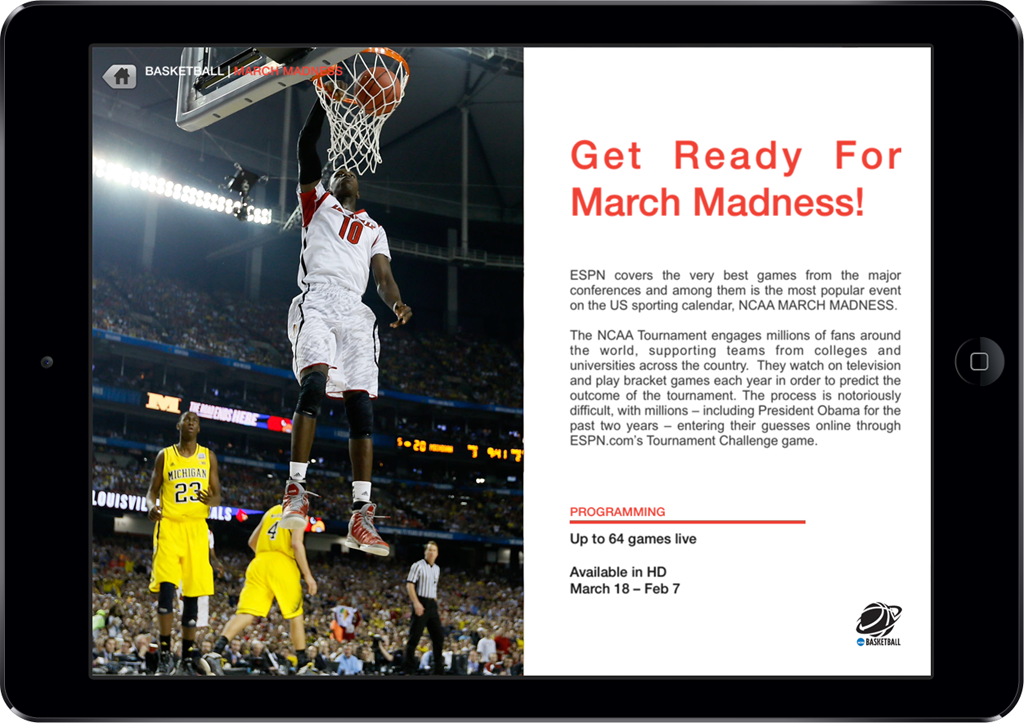 ESPN 3 Software Development Company