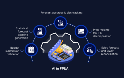 AI in financial planning and analysis: Mapping functions, processes and sub-processes across the operating model